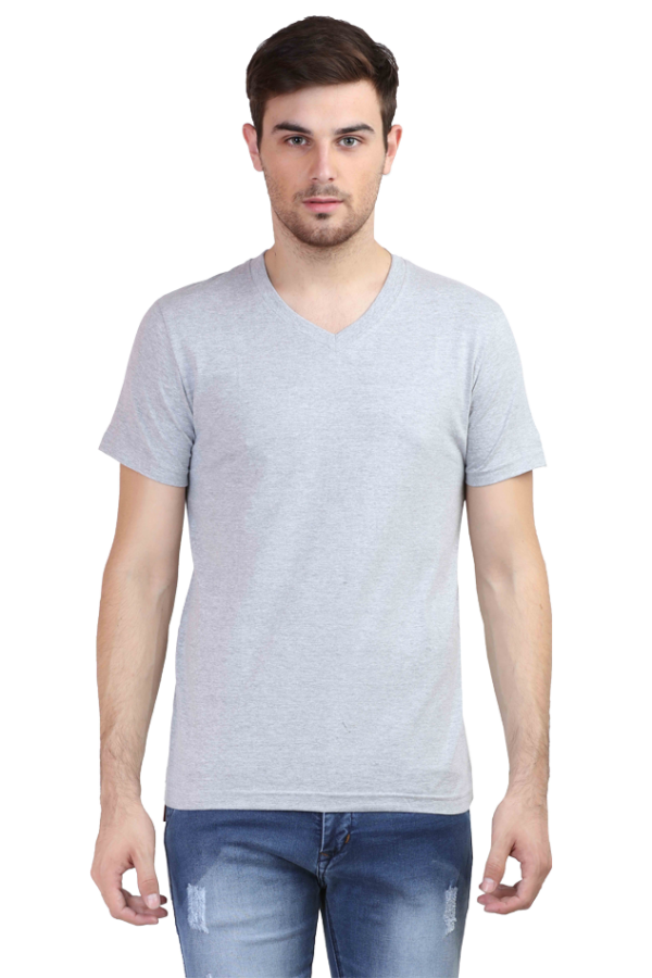 Male V Neck T-Shirt | UV34 - Image 3