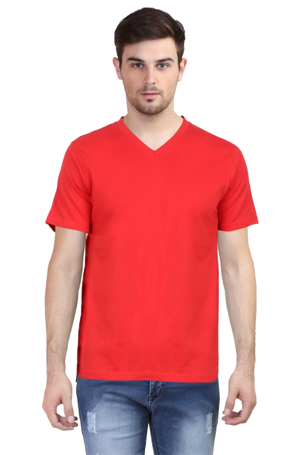 Male V Neck T-Shirt | UV34