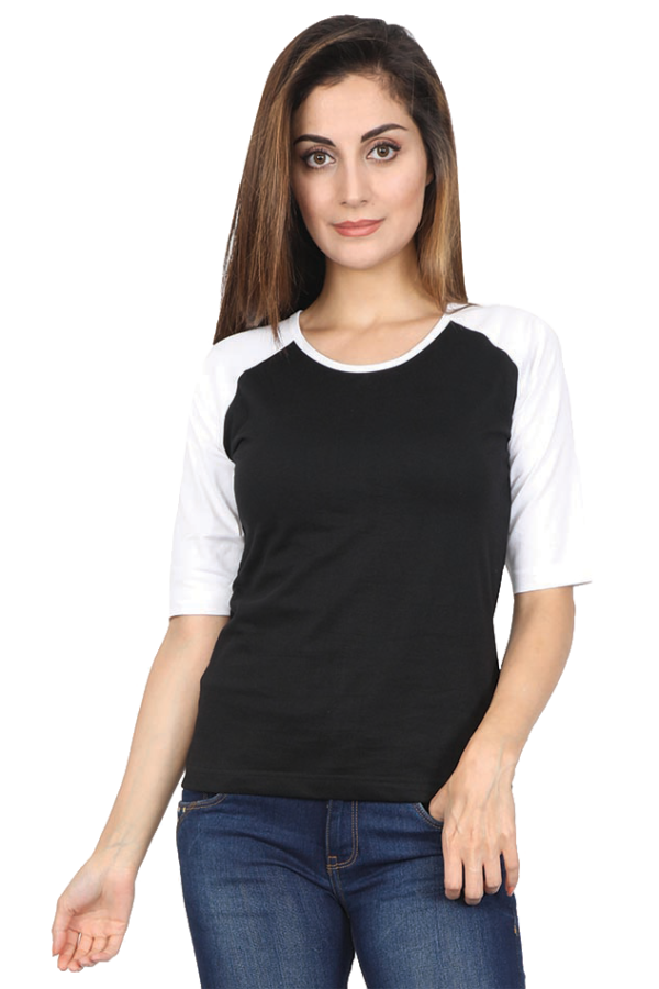 Female Raglan T-Shirt | UR37 - Image 2